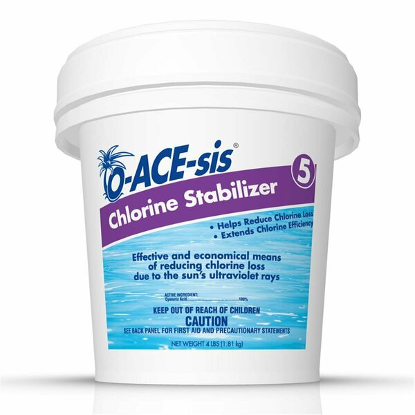 Auto Usa 4 lbs Granule Chlorine Stabilizer, 8PK AU3304385